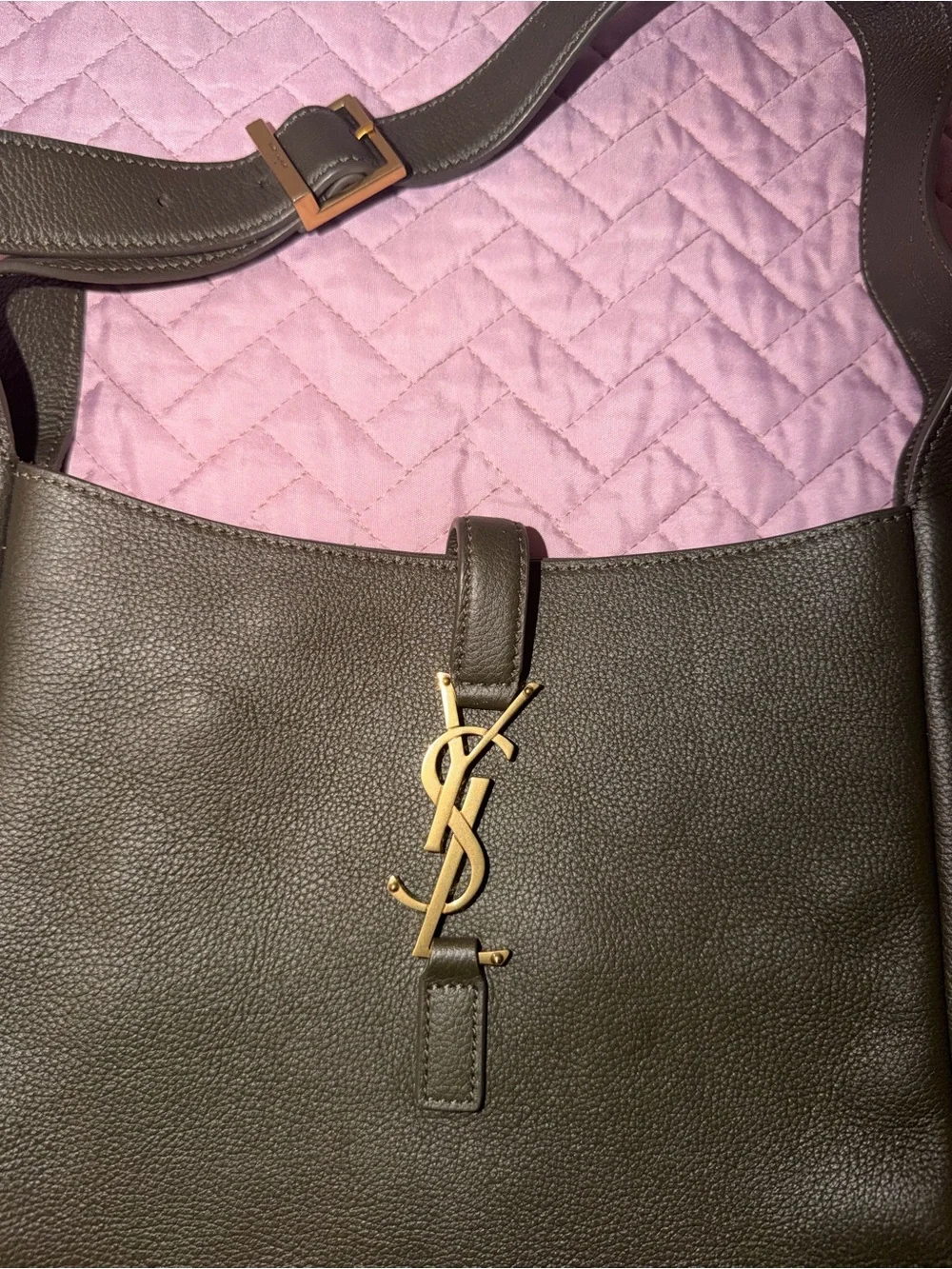 Saint Laurent Le 5 a 7 Tote Hobo Bag Small